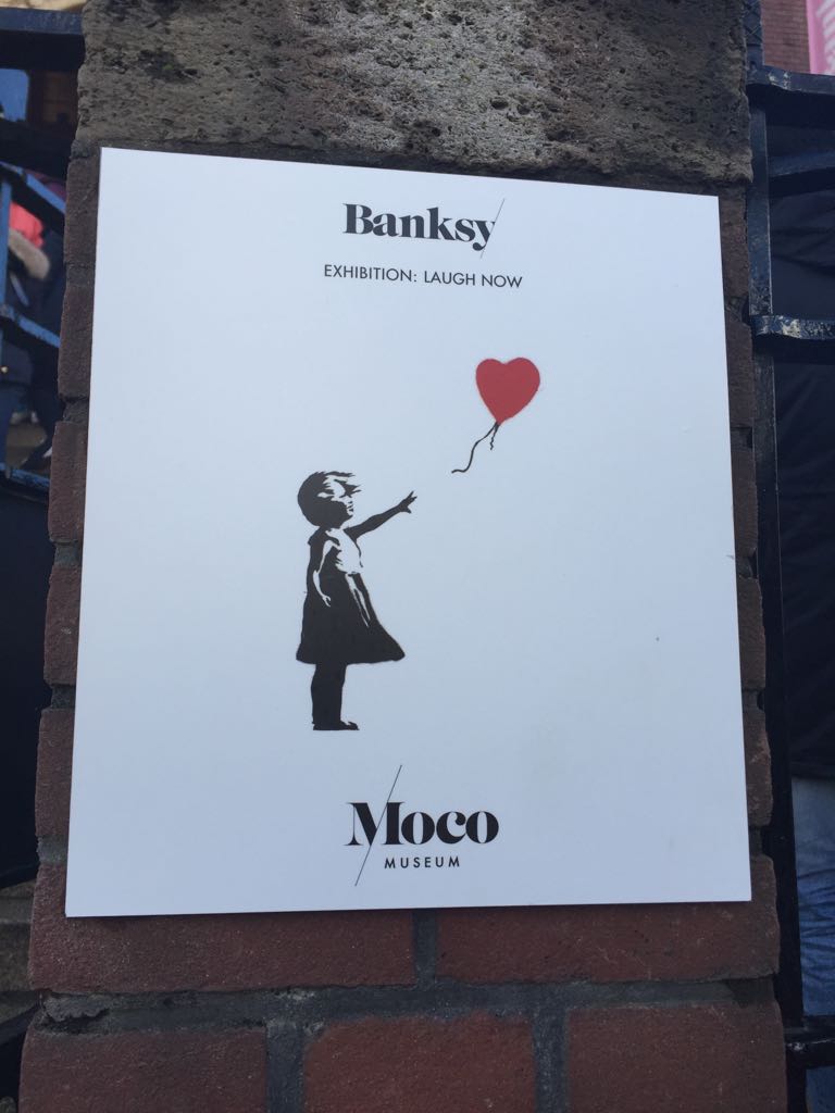 Banksy at Moco - There Is Always More To Say